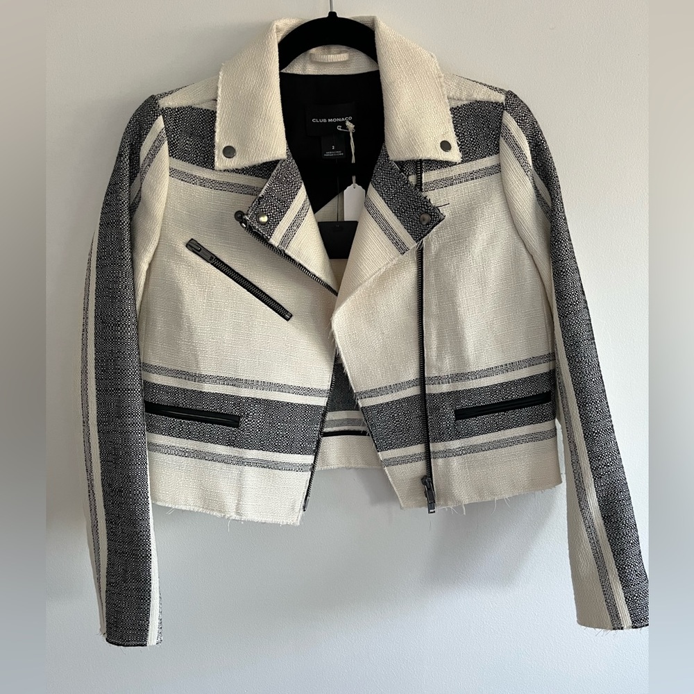 Club Monaco Nolicia Moto Jacket